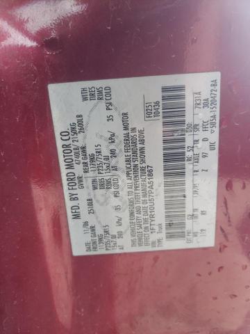Photo 10 from auction – 2007 FORD RANGER with VIN 1FTYR10U57PA51867