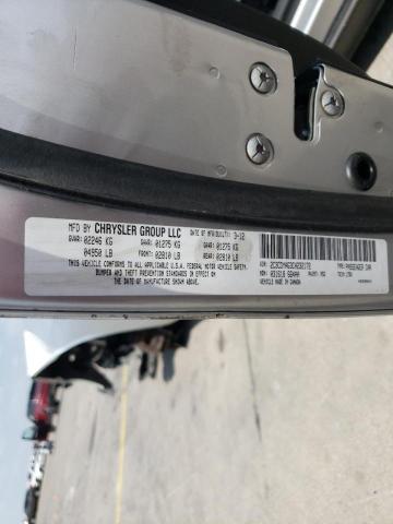 Photo 10 from auction – 2012 DODGE CHALLENGER with VIN 2C3CDYAG3CH232172