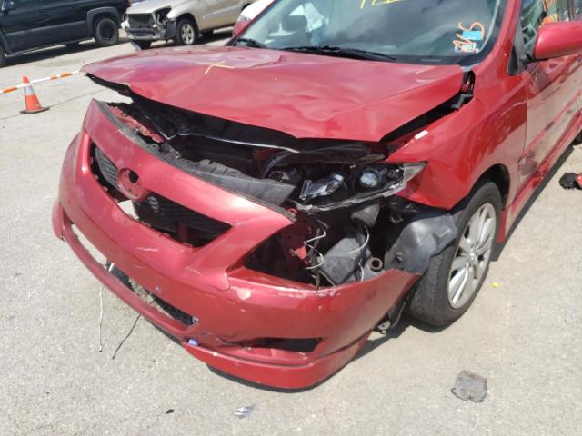 Photo 9 from auction – 2010 TOYOTA CORROLLA with VIN 1NXBU4EE1AZ327103