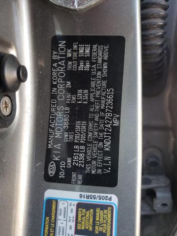 Photo 10 from auction – 2011 KIA SOUL + with VIN KNDJT2A27B7236615