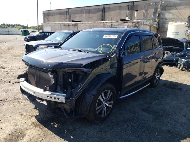 Photo 2 from auction – 2018 HONDA PILOT EXL with VIN 5FNYF6H55JB039352