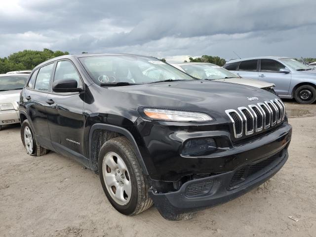 JEEP CHEROKEE S 2015 with VIN 1C4PJLAB5FW532038 - Photo from auction