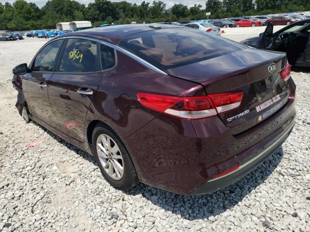 Photo 3 from auction – 2016 KIA OPTIMA with VIN 5XXGT4L37GG068274