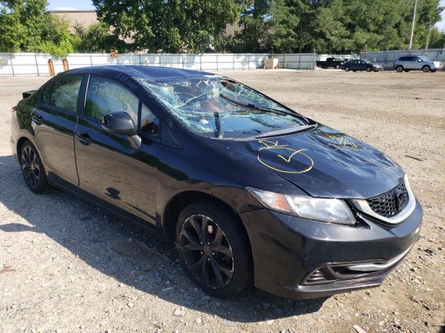 HONDA CIVIC LX 2013 with VIN 2HGFB2F50DH592859 - Photo from auction