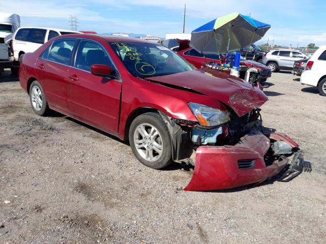 HONDA ACCORD EX 2007 with VIN 1HGCM56887A019235 - Photo from auction