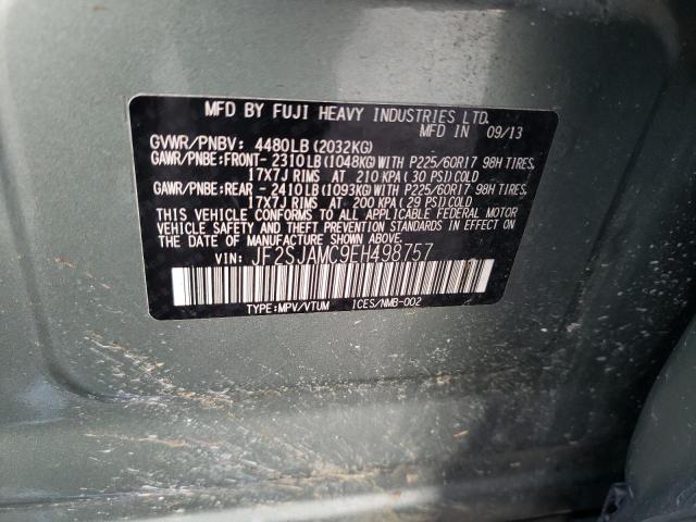 Photo 10 from auction – 2014 SUBARU FORESTER 2 with VIN JF2SJAMC9EH498757