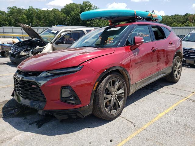 Photo 2 from auction – 2020 CHEVROLET BLAZER RS with VIN 3GNKBKRS3LS616038