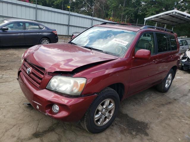 Photo 2 from auction – 2007 TOYOTA HIGHLANDER with VIN JTEGP21A670130075