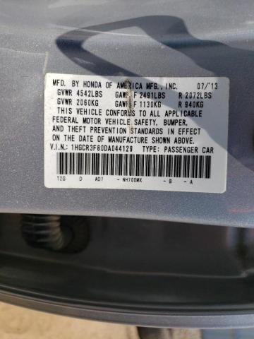 Photo 10 from auction – 2013 HONDA ACCORD EXL with VIN 1HGCR3F80DA044129