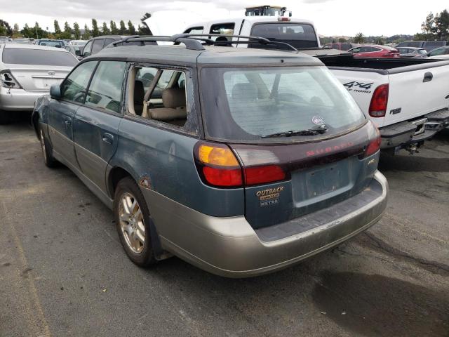 Photo 3 from auction – 2001 SUBARU LEGACY OUT with VIN 4S3BH686616636465