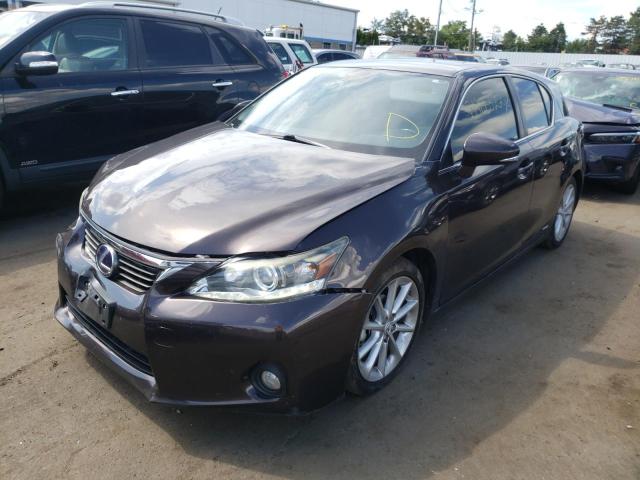 Photo 2 from auction – 2012 LEXUS CT 200 with VIN JTHKD5BHXC2081657