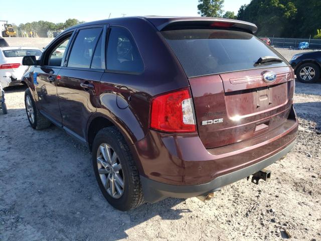 Photo 3 from auction – 2012 FORD EDGE SEL with VIN 2FMDK3JC3CBA77238