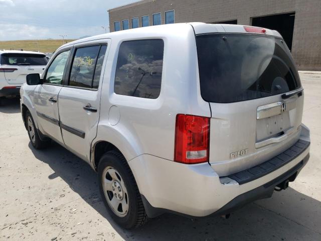 Photo 3 from auction – 2013 HONDA PILOT LX with VIN 5FNYF4H21DB062884