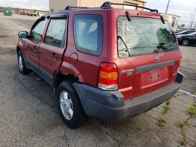 Photo 3 from auction – 2003 FORD ESCAPE XLS with VIN 1FMYU92103KB33797