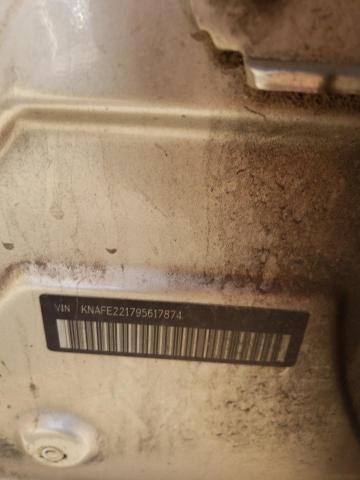Photo 10 from auction – 2009 KIA SPECTRA EX with VIN KNAFE221795617874