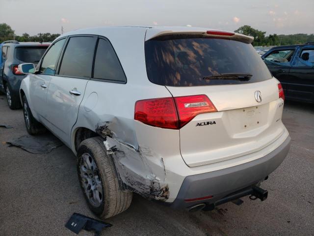 Photo 3 from auction – 2008 ACURA MDX with VIN 2HNYD28208H534268