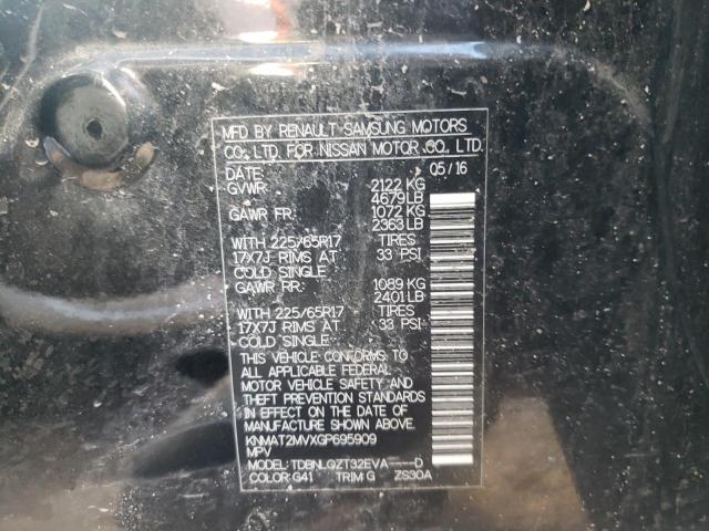 Photo 10 from auction – 2016 NISSAN ROGUE S with VIN KNMAT2MVXGP695909