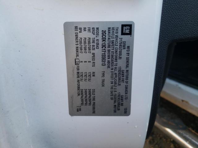 Foto 10 de la subasta – 2007 CHEVROLET SILVERADO con VIN 2GCEK13C171556313