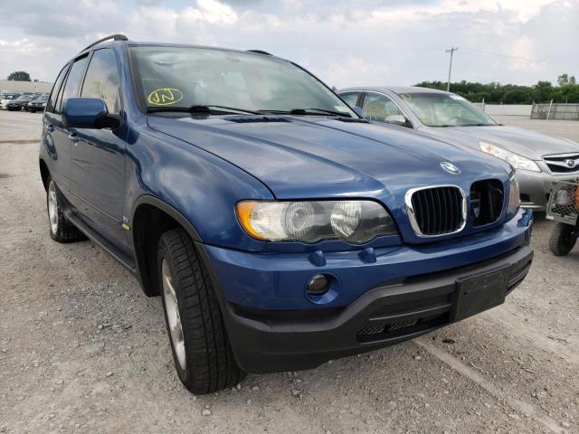 BMW X5 3.0I 2002 with VIN 5UXFA53582LP32727 - Photo from auction