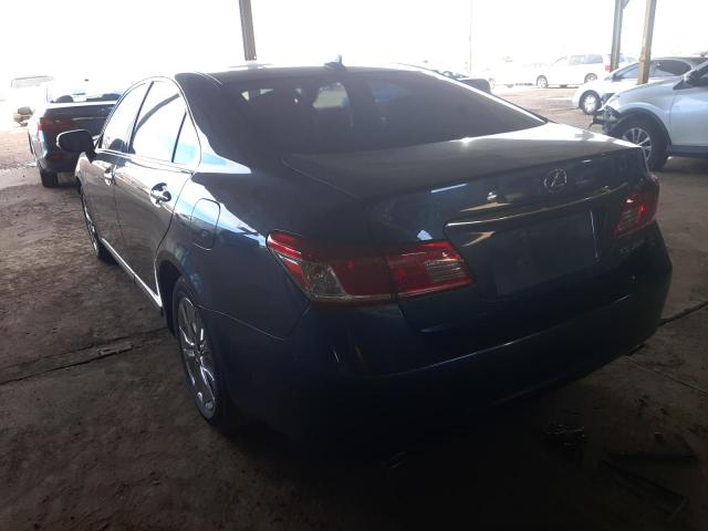 Photo 3 from auction – 2011 LEXUS ES 350 with VIN JTHBK1EG1B2455900