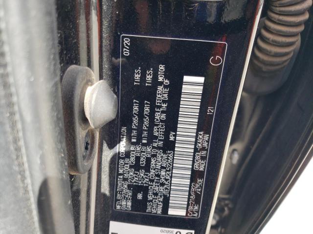 Photo 10 from auction – 2020 TOYOTA 4RUNNER SR with VIN JTEZU5JR2L5226663