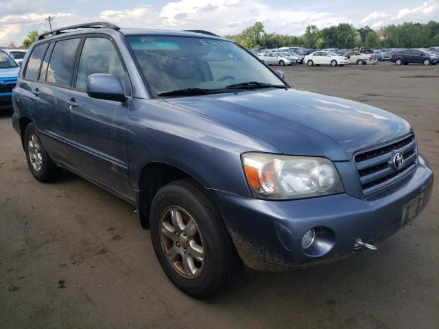 TOYOTA HIGHLANDER 2004 with VIN JTEEP21A740058421 - Photo from auction