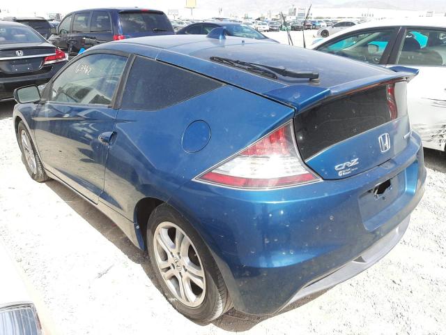 Photo 3 from auction – 2011 HONDA CR-Z EX with VIN JHMZF1C63BS014072