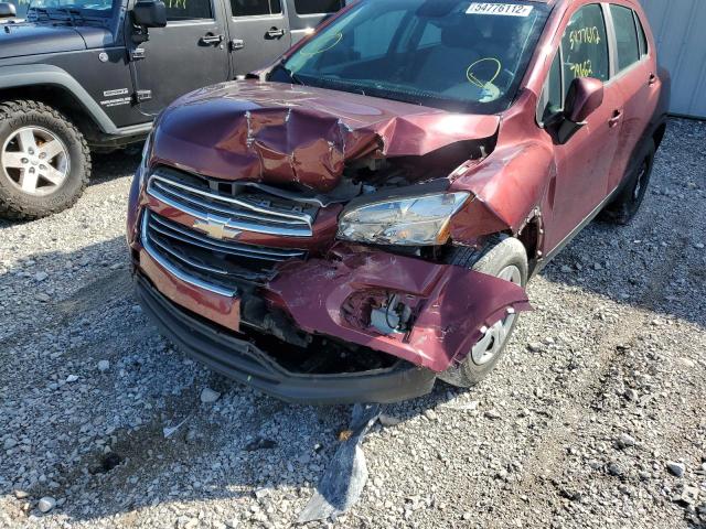 Photo 9 from auction – 2016 CHEVROLET TRAX LS with VIN 3GNCJKSB2GL278830