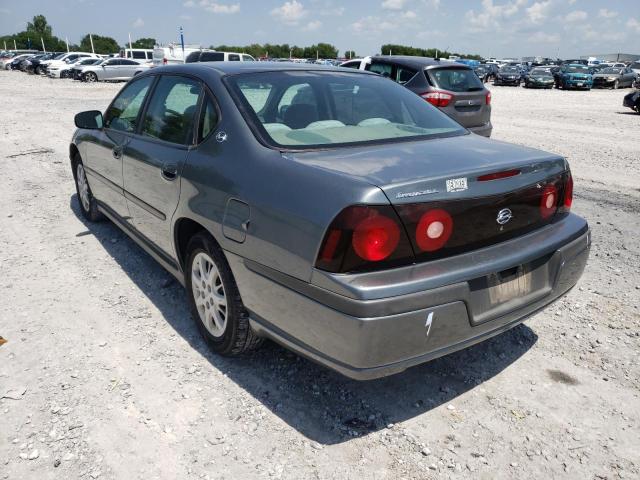 Photo 3 from auction – 2004 CHEVROLET IMPALA with VIN 2G1WF52E649377628