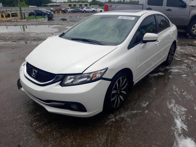 Photo 2 from auction – 2015 HONDA CIVIC EXL with VIN 19XFB2F98FE066396