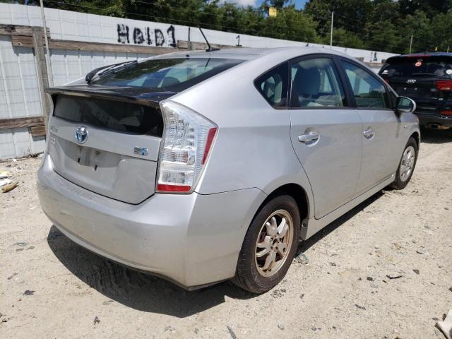 Photo 4 from auction – 2010 TOYOTA PRIUS with VIN JTDKN3DU5A0140183
