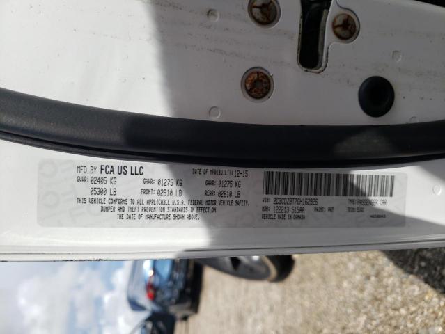 Photo 10 from auction – 2016 DODGE CHALLENGER with VIN 2C3CDZBT7GH162926