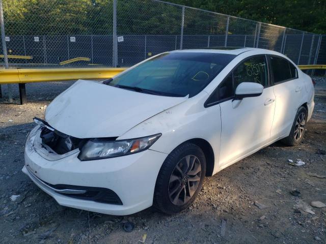 Foto 2 de la subasta – 2014 HONDA CIVIC EX con VIN 19XFB2F81EE062406