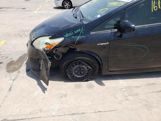 Photo 9 from auction – 2012 TOYOTA PRIUS with VIN JTDKN3DU5C5499135