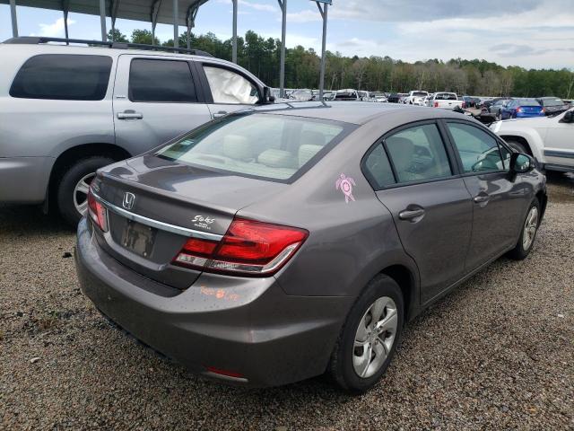 Photo 4 from auction – 2013 HONDA CIVIC LX with VIN 19XFB2F50DE019955