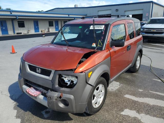 Photo 2 from auction – 2003 HONDA ELEMENT EX with VIN 5J6YH27683L053334