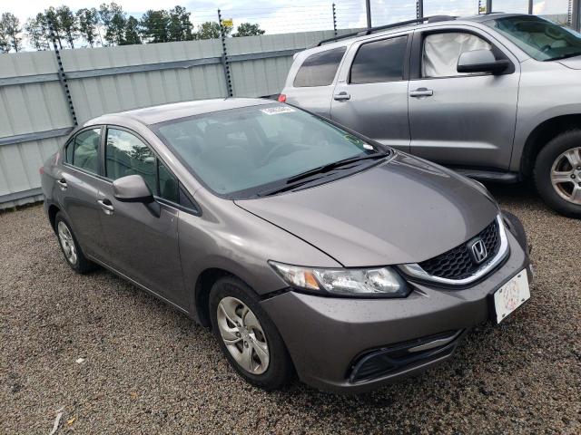 HONDA CIVIC LX 2013 with VIN 19XFB2F50DE019955 - Photo from auction