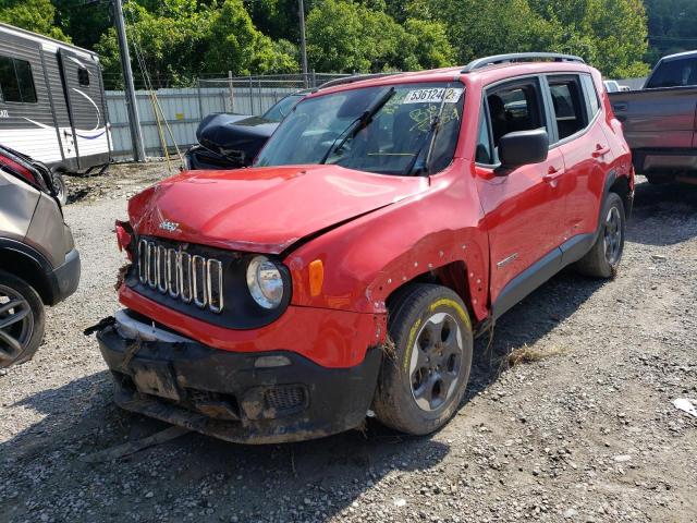 Photo 2 from auction – 2018 JEEP RENEGADE S with VIN ZACCJBAB1JPH07755