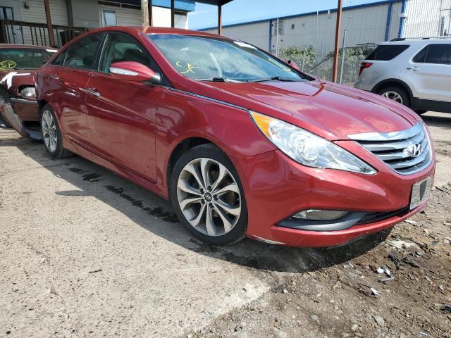 HYUNDAI SONATA SE 2014 with VIN 5NPEC4AC0EH869933 - Photo from auction