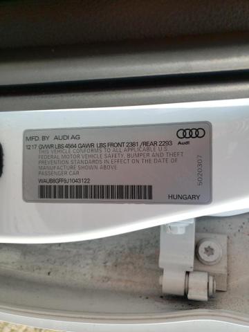 Photo 10 from auction – 2018 AUDI A3 PREMIUM with VIN WAUB8GFF9J1043122