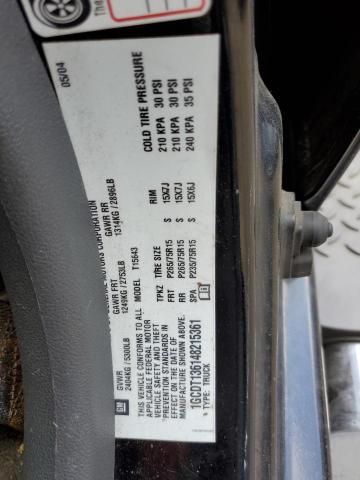Photo 10 from auction – 2004 CHEVROLET COLORADO with VIN 1GCDT136148215361
