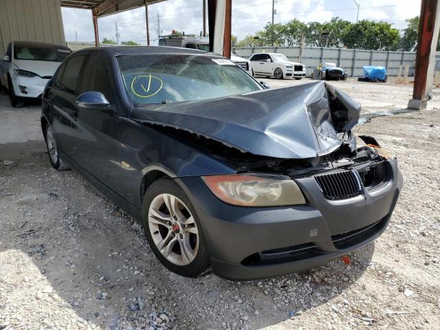 BMW 328 I 2008 with VIN WBAVA37518NL54482 - Photo from auction