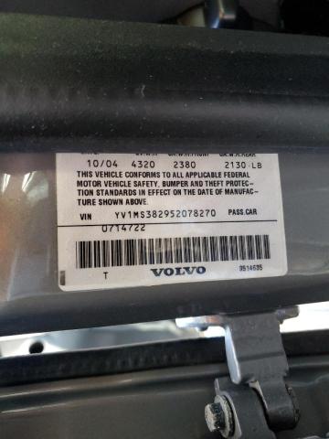 Photo 10 from auction – 2005 VOLVO S40 2.4I with VIN YV1MS382952078270