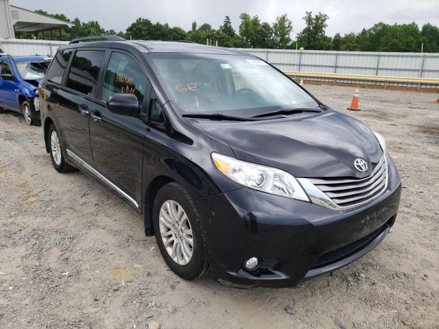 TOYOTA SIENNA XLE 2015 with VIN 5TDYK3DC9FS683003 - Photo from auction
