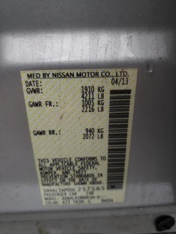 Photo 10 from auction – 2013 NISSAN ALTIMA 2.5 with VIN 1N4AL3AP0DC257565