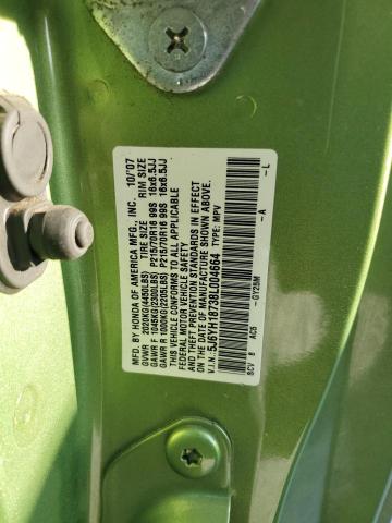 Photo 10 from auction – 2008 HONDA ELEMENT EX with VIN 5J6YH18738L004664