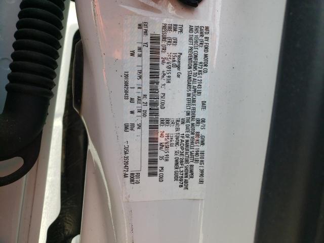 Photo 10 from auction – 2015 FORD FOCUS S with VIN 1FADP3E28FL375978