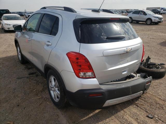 Photo 3 from auction – 2015 CHEVROLET TRAX 1LT with VIN KL7CJLSB2FB080941