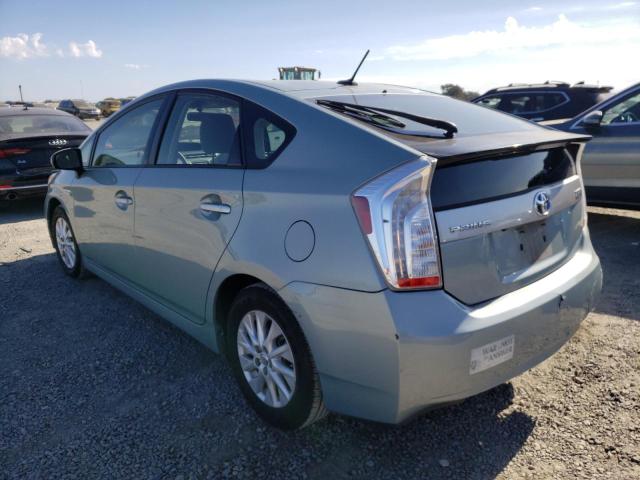 Photo 3 from auction – 2012 TOYOTA PRIUS PLUG with VIN JTDKN3DP8C3017554