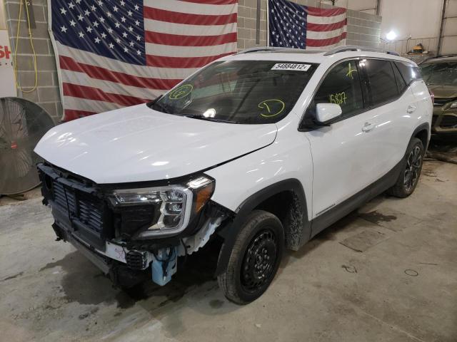 Photo 2 from auction – 2022 GMC TERRAIN SL with VIN 3GKALPEV0NL109226